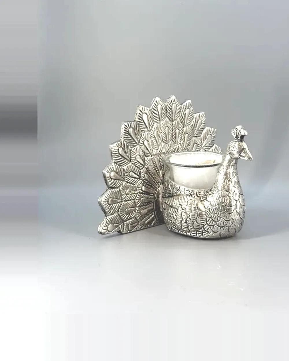Mor Chandni Candle Holder