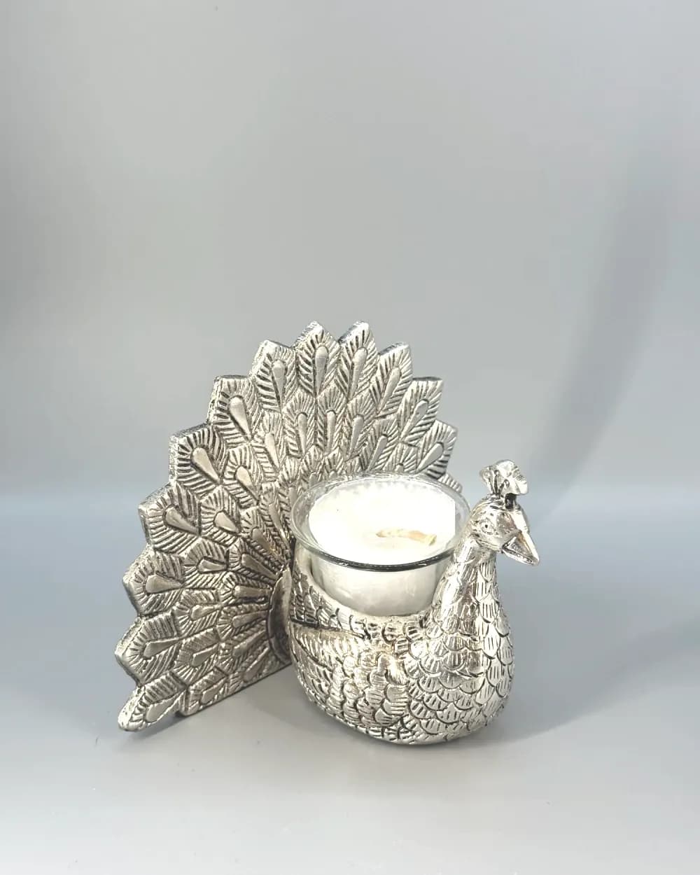 Mor Chandni Candle Holder
