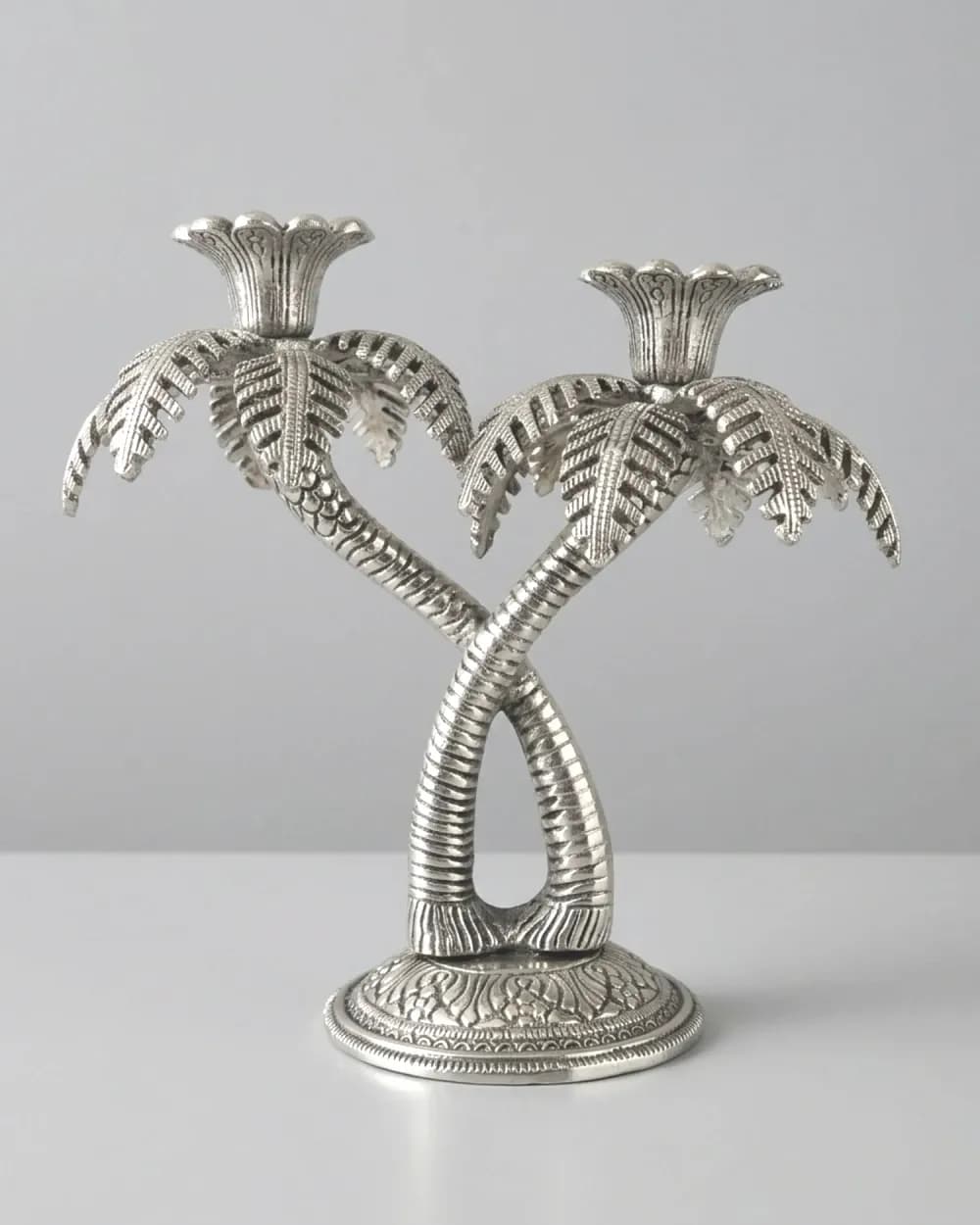 Palm Tree Candle Holder